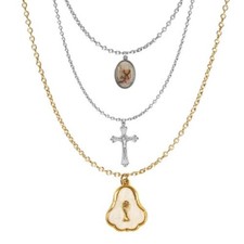 Pendentif Religieux Collier Femme Homme Bijoux Cadeau - Choisissez Le Design