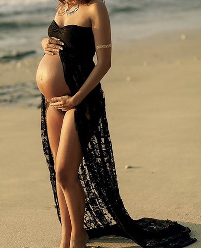 Lace maternity dress baby - lace, dress,