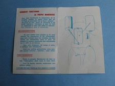 Notice d'origine poupée marcheuse Gégé années 70, 4 photos