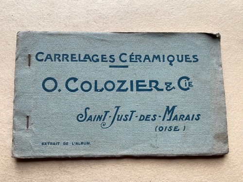Catalogue colozier just - catalogue, st