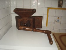 Moulin à blè café bois ancien breton 177jv22