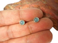 Aigue-marine Boucles d'oreille
