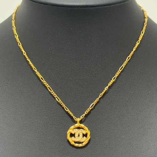Collier chanel 3438 logo - collier,