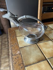 Carafe Cristal Et Étain Signée Les Étains Du Manoir 