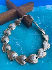 Collier Vintage Doré Feuilles