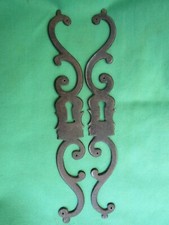 2 entrées de serrure fer