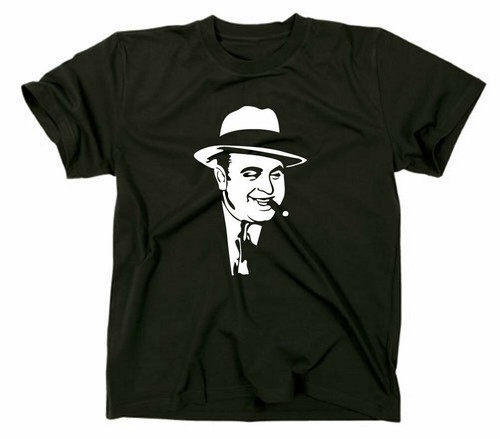 Capone retro shirt mafia - al,