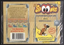 LUCKY LUKE Autocollants Les Spoonies série n°2 Panini 1999 Neuf sous cello