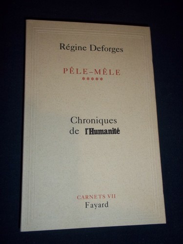 Deforges - deforges, (régine)