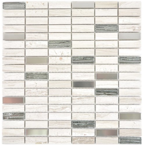Mosaïque baguette cristal