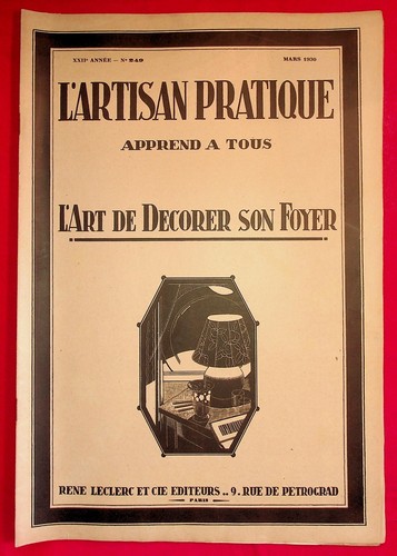Artisan pratique 249 - l'artisan, n°
