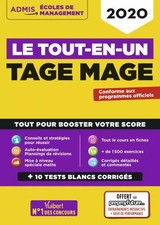Tage Mage - Le tout-en-un - Avec PrepMyFuture: Concours 2020, Dominique Dumas, S