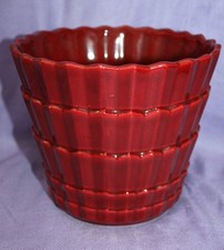 Cache-pot ancien en grès bleu Saint-Clément 14 cm