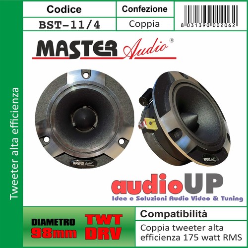 Masteraudio tweeter tromba - masteraudio, 100