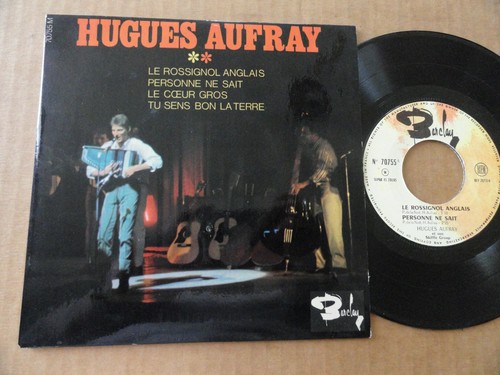 Disque 45t hugues aufray - de,