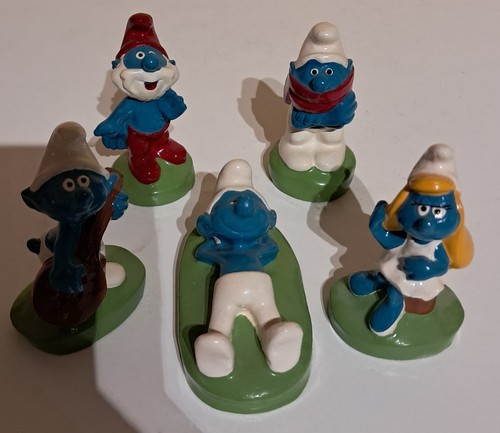 Peyo 5 figurines - peyo,