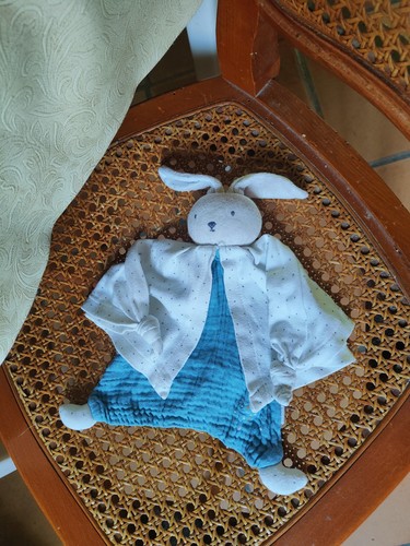 Doudou lapin coton - lapin, bio