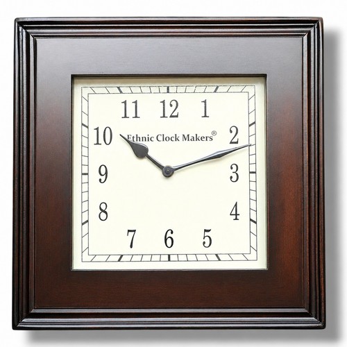 Horloge murale vintage - en, bois
