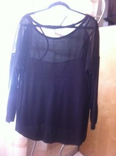 Fashion Juicy Couture Black Women Long Sleeve Casual Loos Top T-Shirt