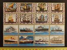 Timbre Bloc feuillet Bateau navire ajman state