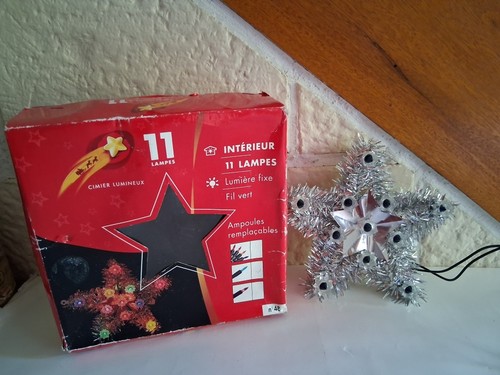 Cimier lumineux sapin - sapin, noel