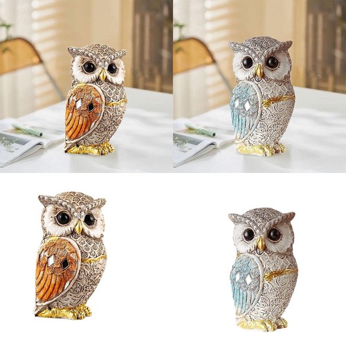 Décor statue hibou - de,