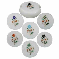 Marbre Coaster Set Fait à la