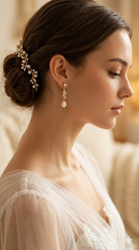 Boucles oreilles perles - boucles, d'oreilles
