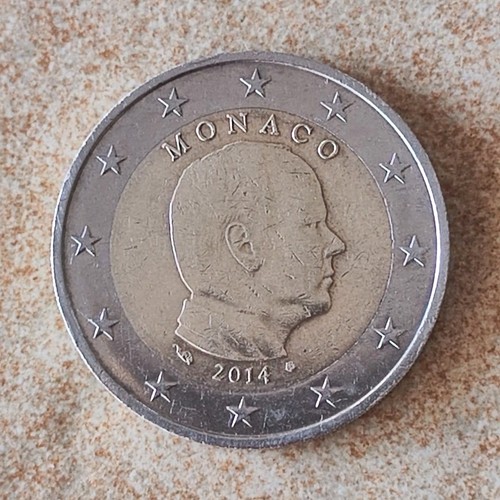 Pièce euro monaco - 2, 2014