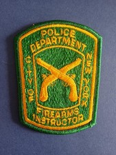 POLICE USA - NYPD - POLICE ACADEMY - FIRE ARMS - INSTRUCTOR (modèle 2)