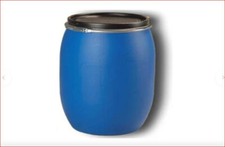 2 BARILS TONNEAU FUT PLASTIQUE 120 LITRES IDEAL STOCKAGE DE NOURRITURE D EAU