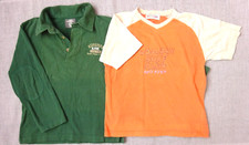 Lot vêtements garçon 1 t-shirt 1 polo "H&M Petit Pirate" Taille 8 ans