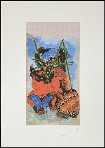 Salvador dali tarot 70 - dali, x