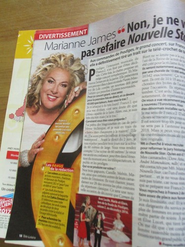 Coupure presse marianne - de,