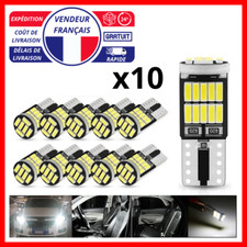 10x Ampoule LED T10 W5W CANBUS