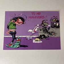 Carte Postale Gaston Lagaffe -