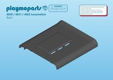 Playmobil Train Roof - Fits