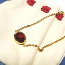Bracelet Baccarat Vermeil Red