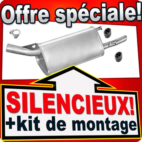 Silencieux arriere pour opel - pour,