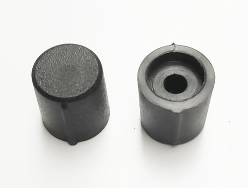 Bouton potentiomètre noir