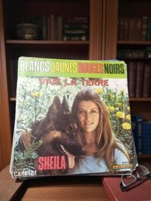 Disque vinyle 45 tours vintage Sheila ancien single rétro collection musique