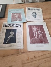Rare Lot Revue Journaux Nu Artistique 1906 etude Photo Femme Nue ( No Erotique )