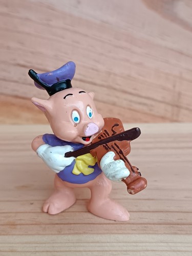 Figurine pvc cochon violon - figurine,