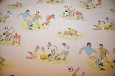 Flat sheet old year 1970/1980 football / drap plat ancien année 1970/1980 foot