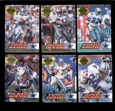 1994 CE Dallas Cowboys 1st Day Gold Set EMMITT SMITH TROY AIKMAN MICHAEL IRVIN