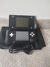 ? Nintendo DS Lite Noire Et Blanche - ? Re-shell Custom - ? Sacoche Et Câble