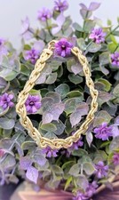 Bracelet maille Haricot Or 750 Millième (18 CT) 11,51g