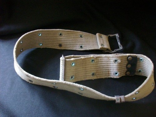 Ceinturon militaire ancien - militaire,