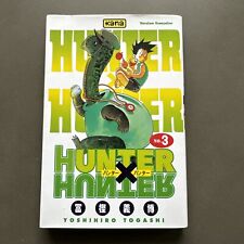 Manga Hunter X Hunter tome 3 Yoshihiro Togashi Shonen Kana VF
