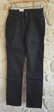 Jeans noir bold curve straight